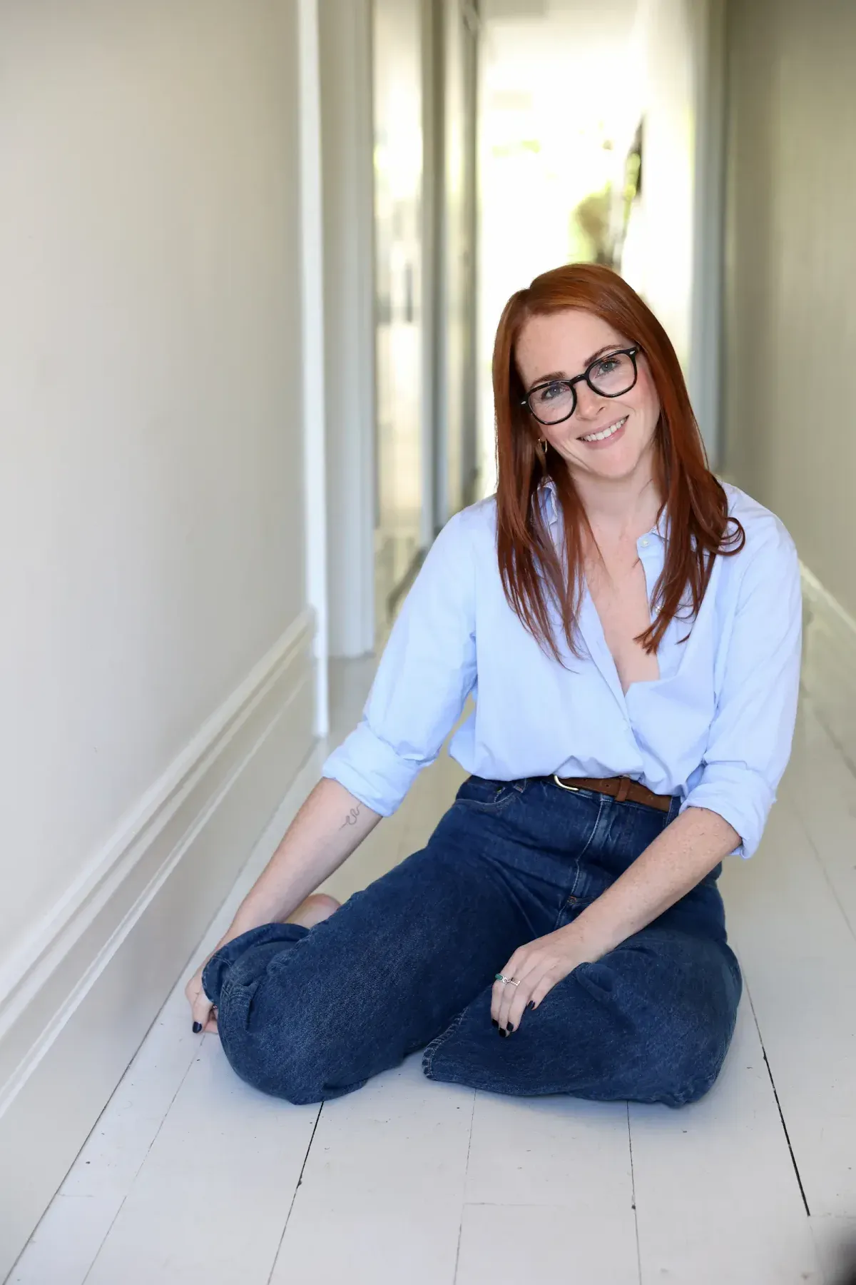 Tammy Stander in a professional setting, offering clinical supervision at Soma + Soul Practice